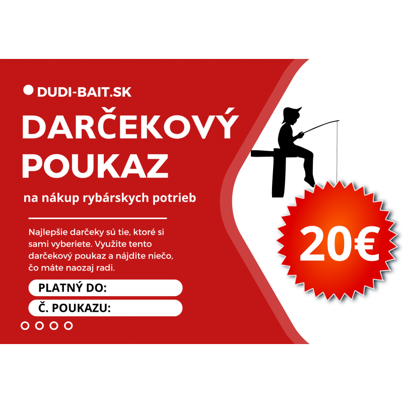#3068 DARČEKOVÝ 20€