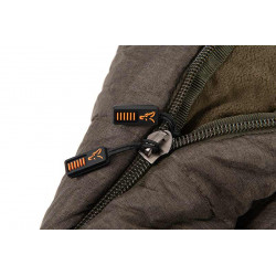 #2680 csb081_fox_voyager_compact_sleeping_bag_zip_detail