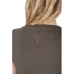 #3871 cwc009_012_fox_womens_v_neck_back_logo_detail