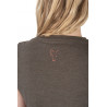 #3871 cwc009_012_fox_womens_v_neck_back_logo_detail
