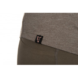 #3872 cwc009_012_fox_womens_v_neck_tab_logo_detail