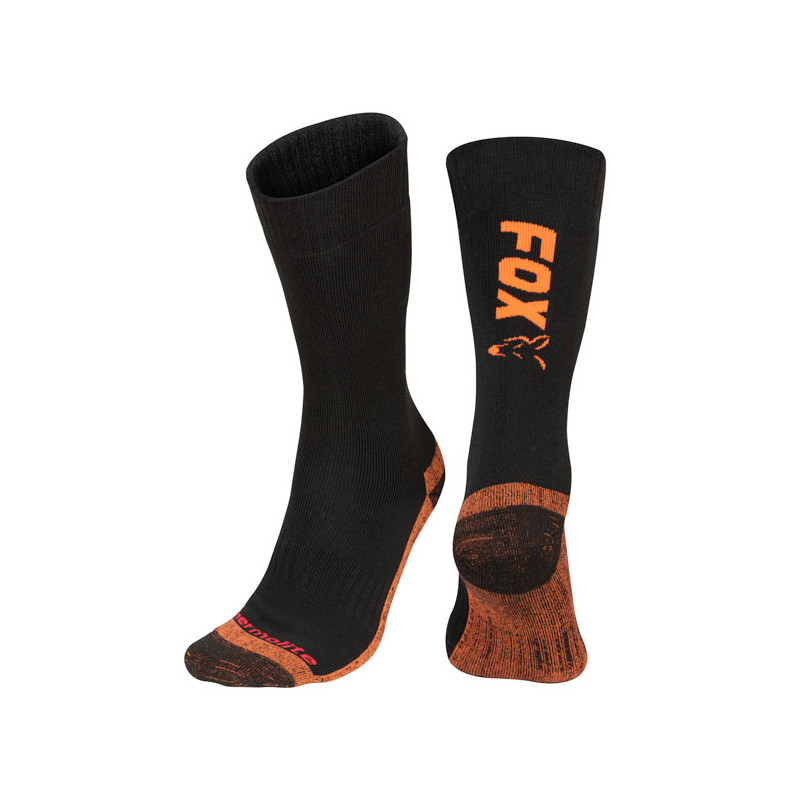 #4476 cfw117_cfw116_thermolite_socks_black_orange_pair