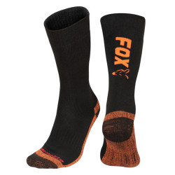 #4476 cfw117_cfw116_thermolite_socks_black_orange_pair