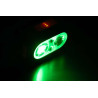 #6587 cei227_fox_halo_multi_colour_500c_headtorch_green