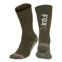 #6603 cfw118_cfw119_thermolite_socks_green_silver_pair