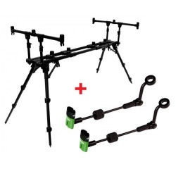 #7148 zfish-stojan-rod-pod-construct-3-rods-2x-indicator-zfx-mini-zadarmo