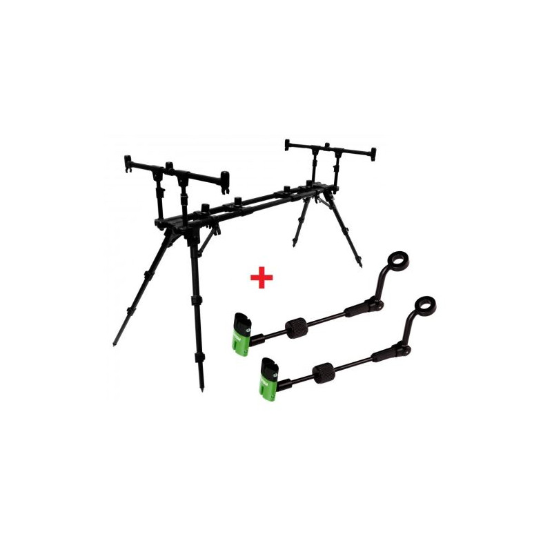 #7148 zfish-stojan-rod-pod-construct-3-rods-2x-indicator-zfx-mini-zadarmo