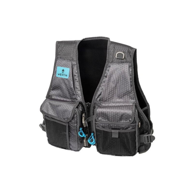 #8541 westin-vesta-w4-hd-fishing-vest-titanium-grey